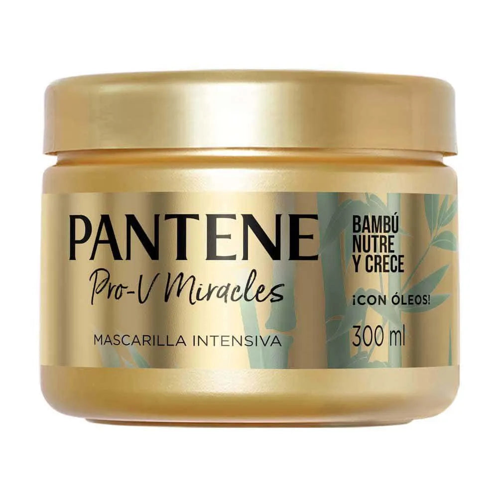 Mascarilla Tratamiento Pantene Bambu Nutre y Crece 300 ML