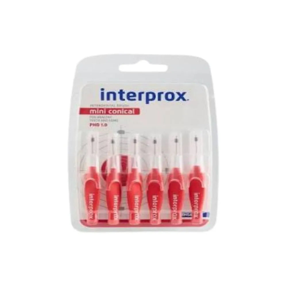 Interprox Mini Conical 1,0 mm x 6 unidades