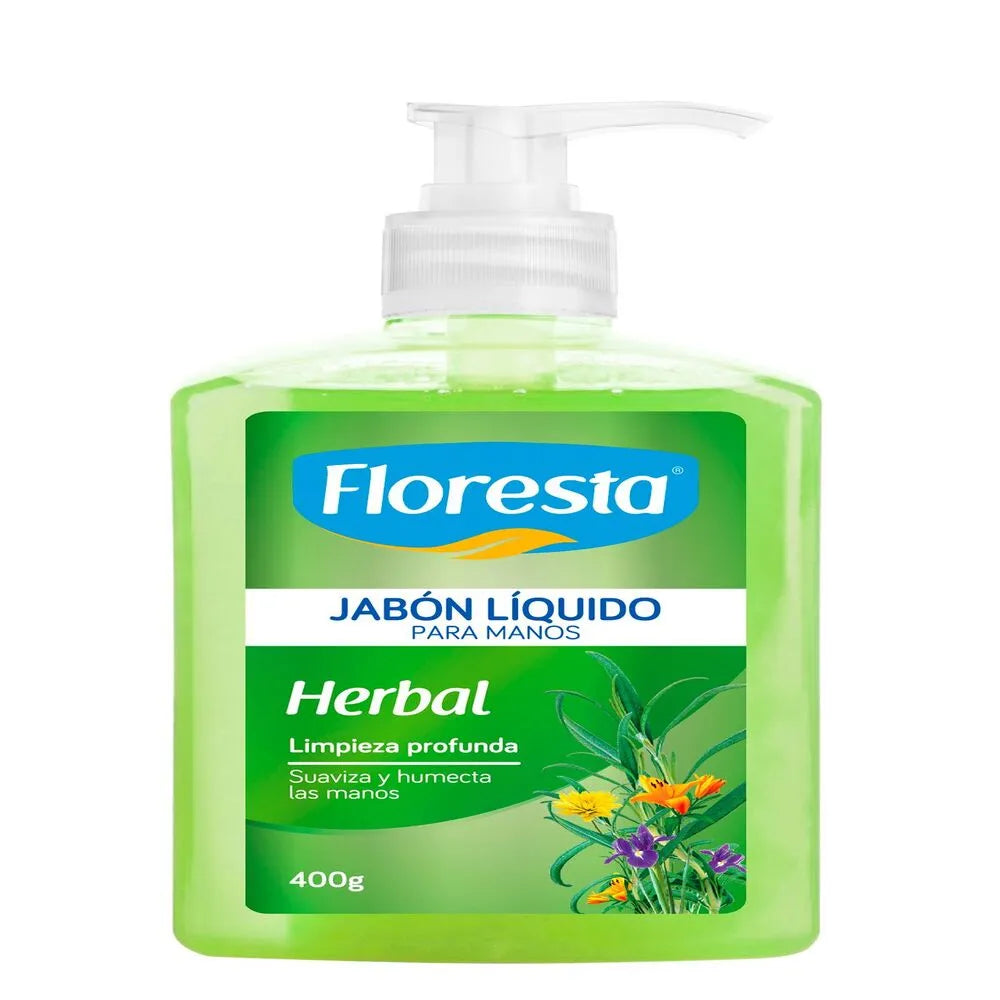 Jabón Líquido Floresta Herbal 400 g