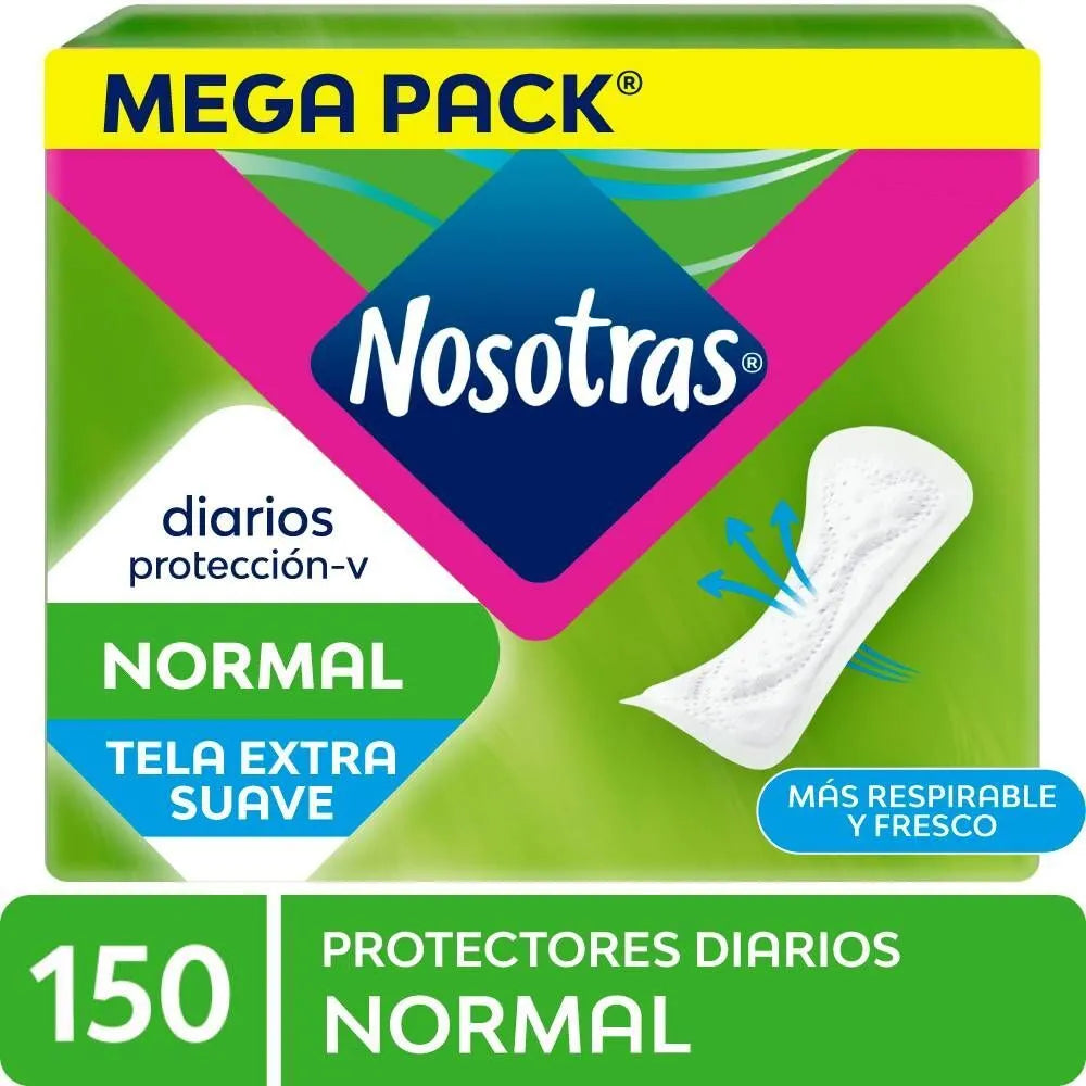 Protectores Diarios Nosotras Normal x 150 Un