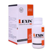 Lexin 250mg/5ml Polvo para suspensión oral Frasco 60 ml
