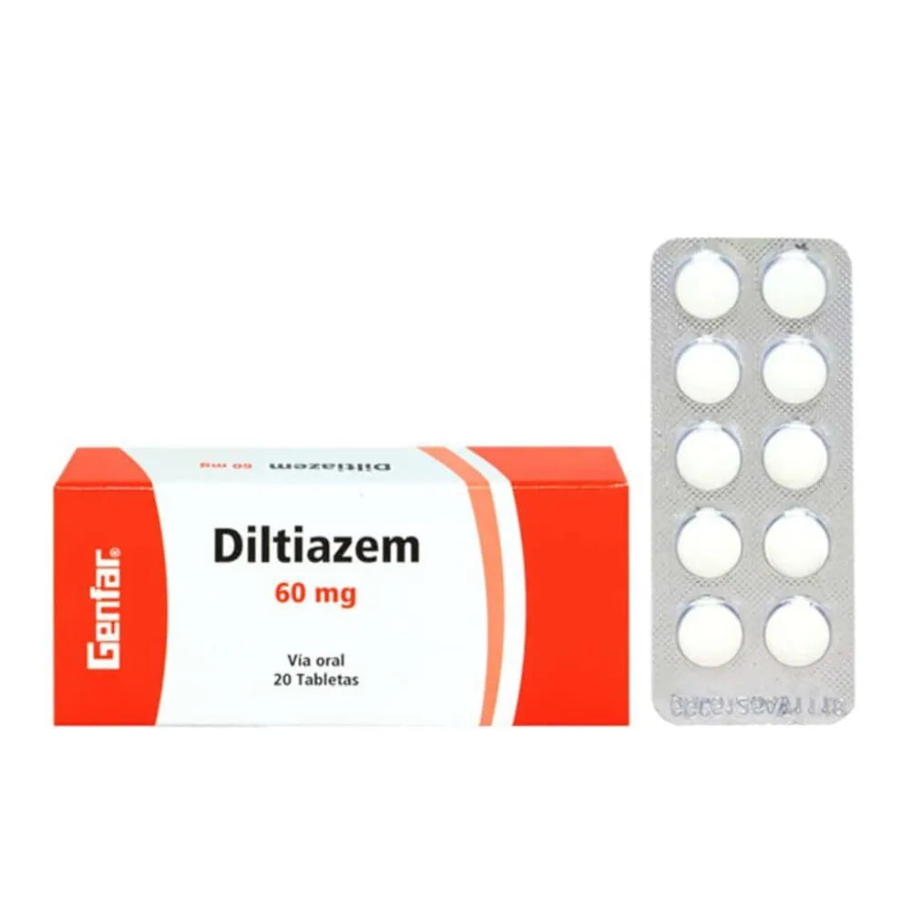 Diltiazem 60mg Tableta Genfar