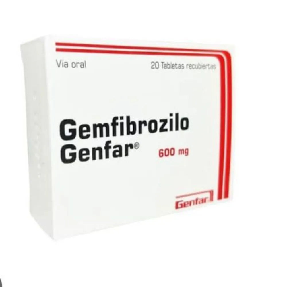 Gemfibrozilo 600mg