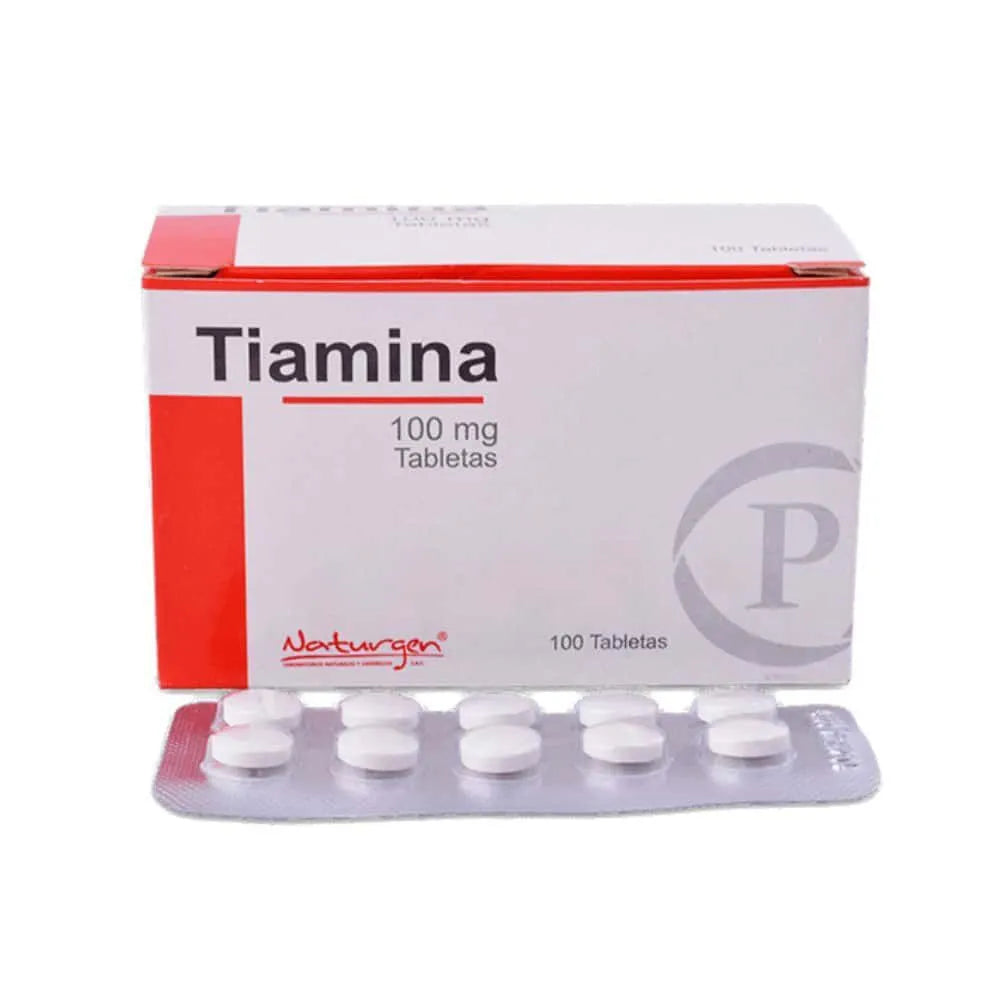 Tiamina 100 mg Tableta Recubierta