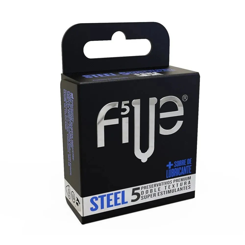 Five Steel Preservativos