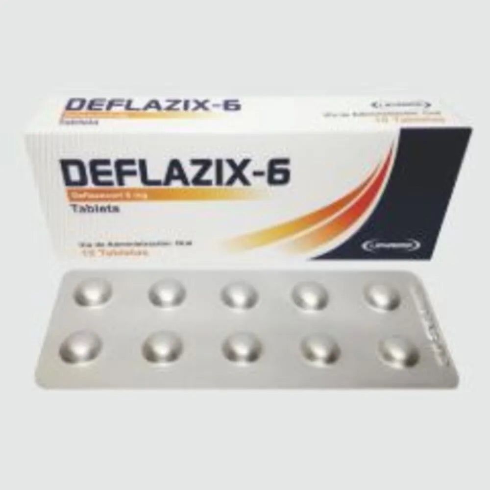 Deflazix 6 mg x 10 tab