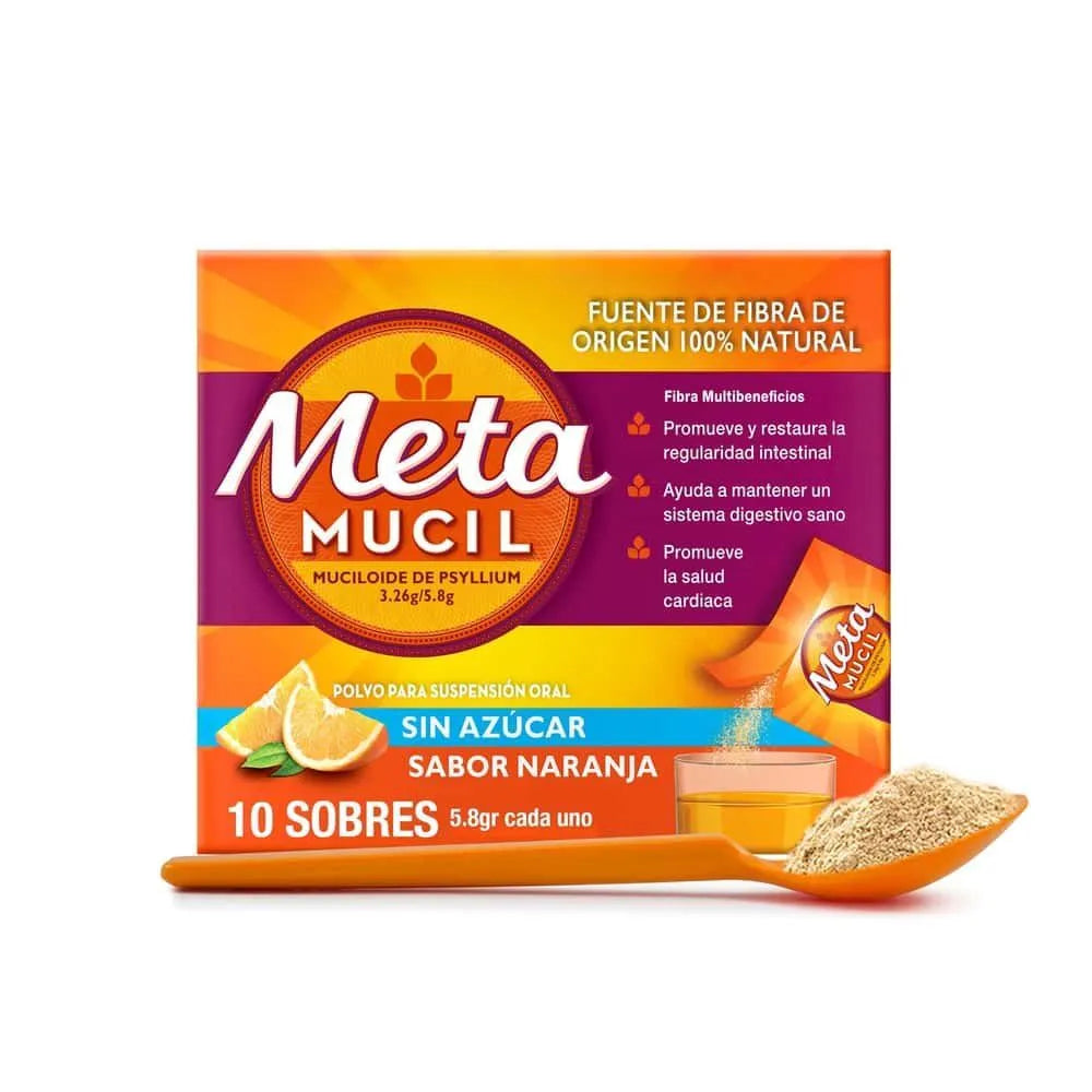Metamucil Naranja x 10 sachet