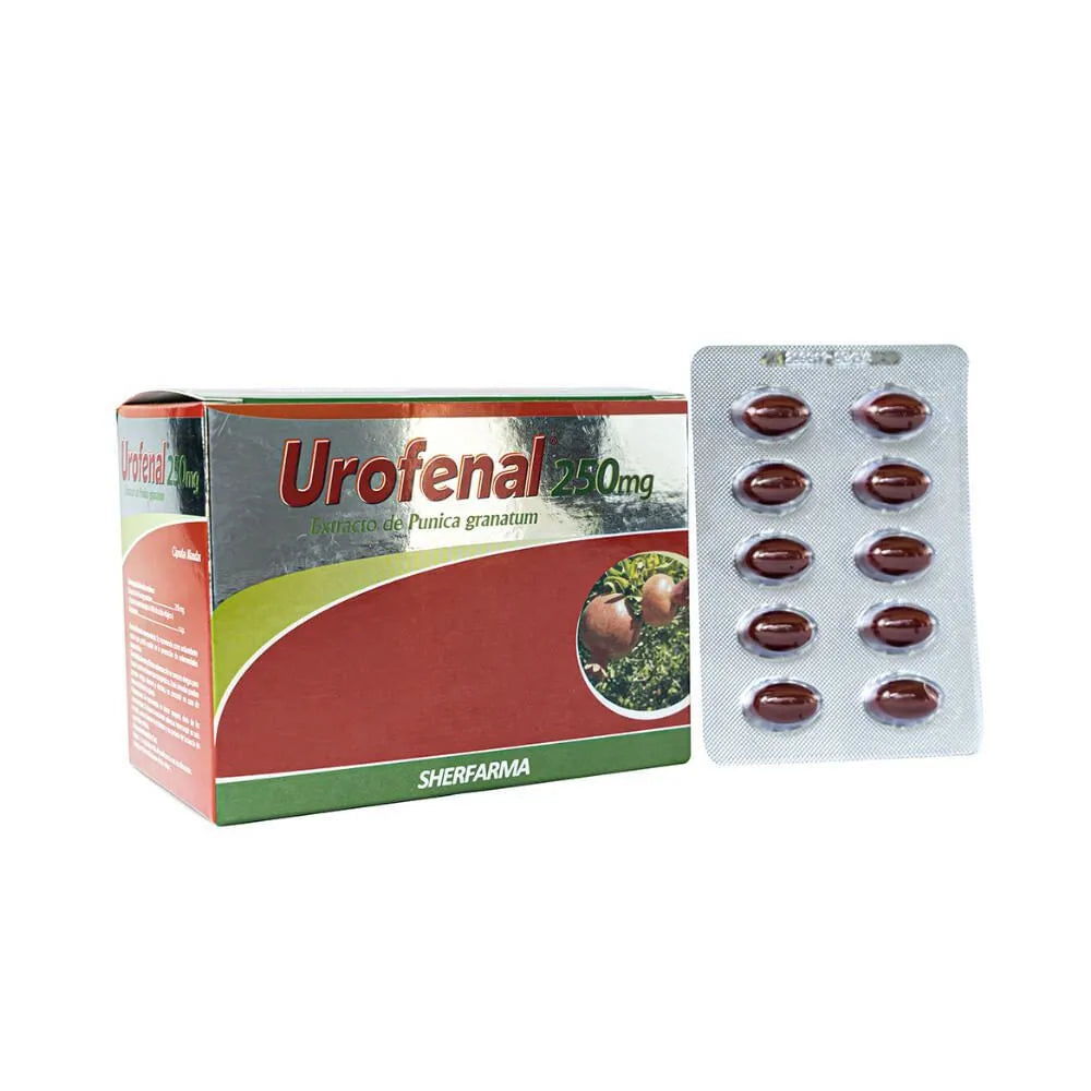 Urofenal 250 mg Cápsulas