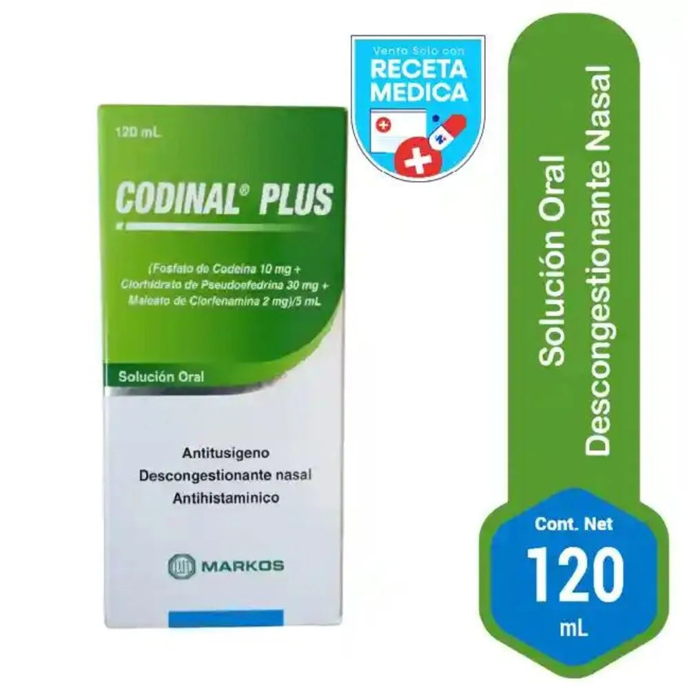 Codinal Plus – Solución Oral x 120mL