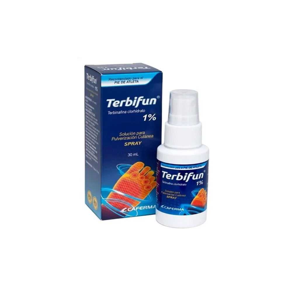 Terbifun 1% Solución para Pulverización Cutánea Frasco 30 ml