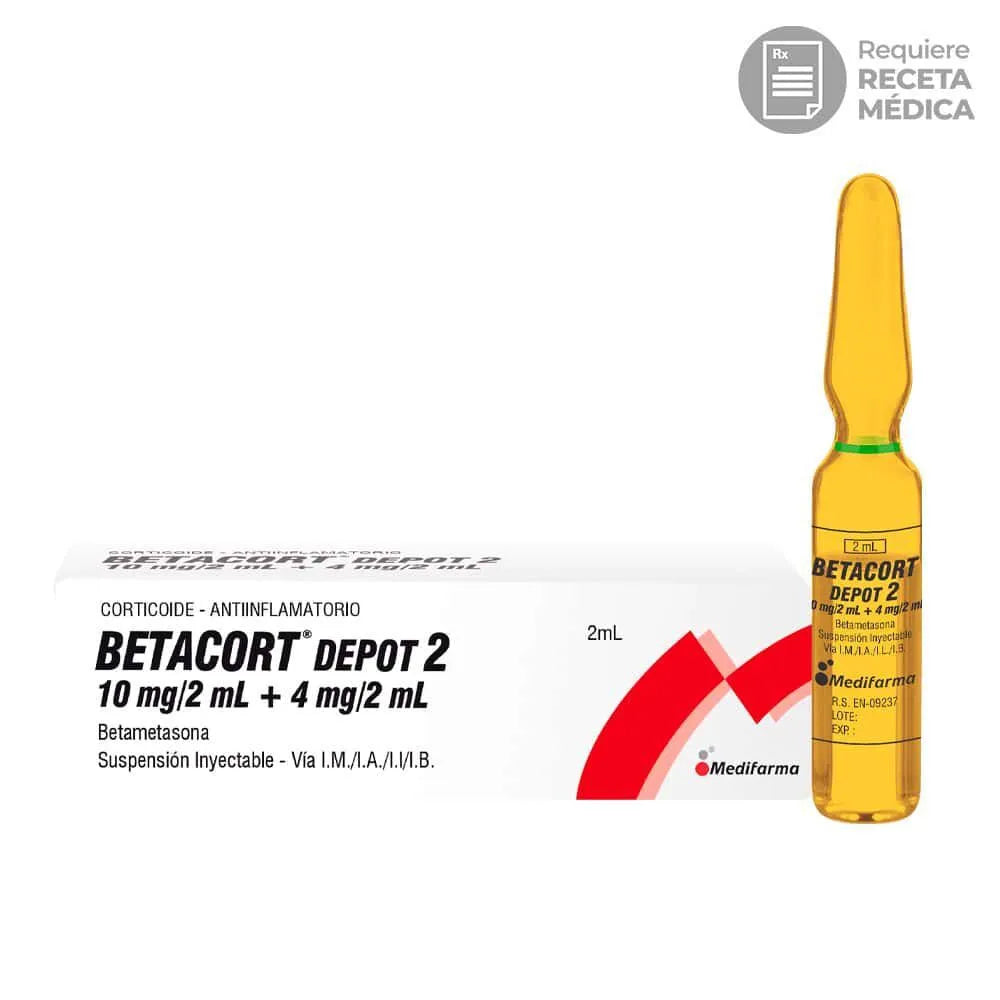 Betacort Depot 10mg/2mL Suspensión Inyectable