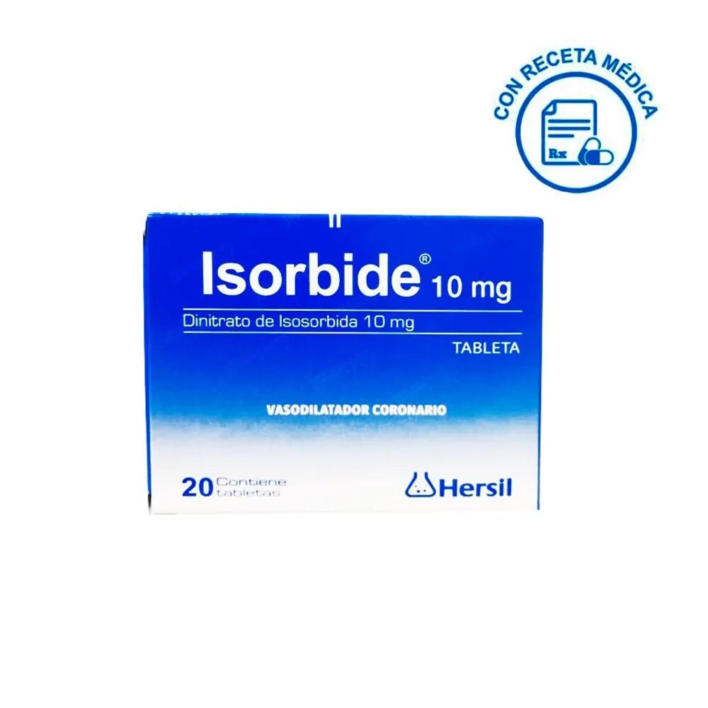 Isorbide 10 Mg Tabletas
