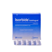 Isorbide 5mg Tableta Sublingual
