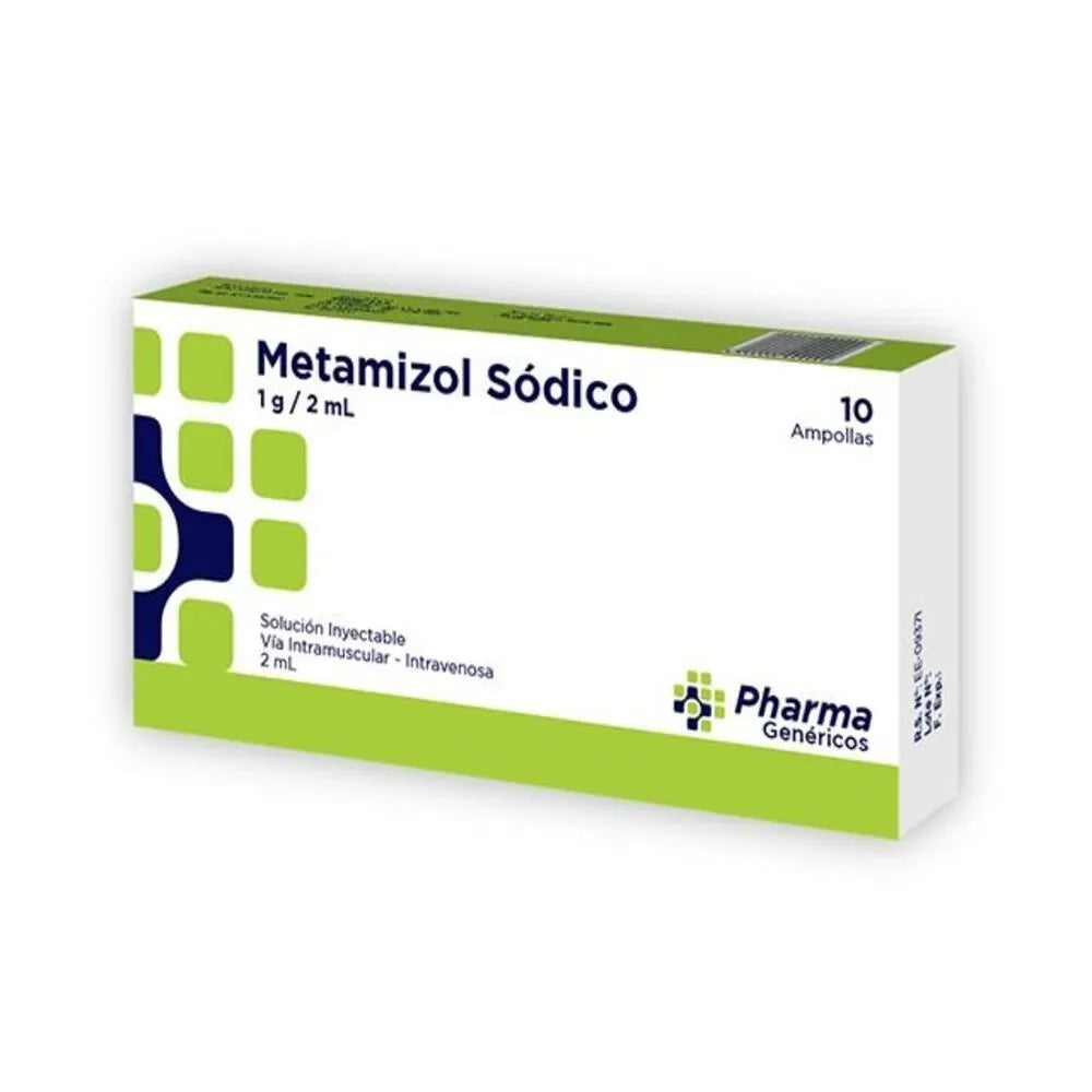 Metamizol sodico 1gr
