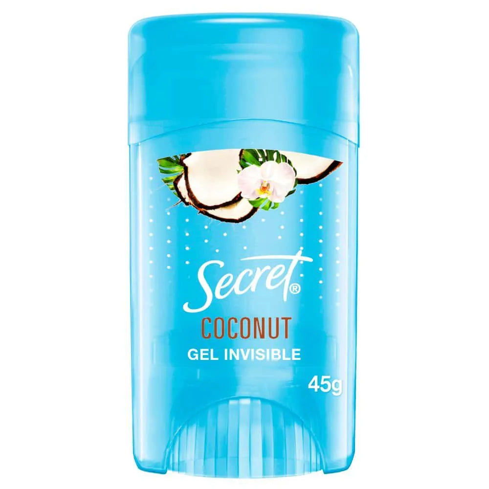 Gel Invisible Antitranspirante Secret Coconut 45 GR