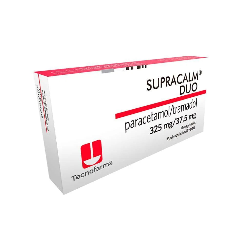 Supracalm Duo 325MG + 37.5MG Comprimido