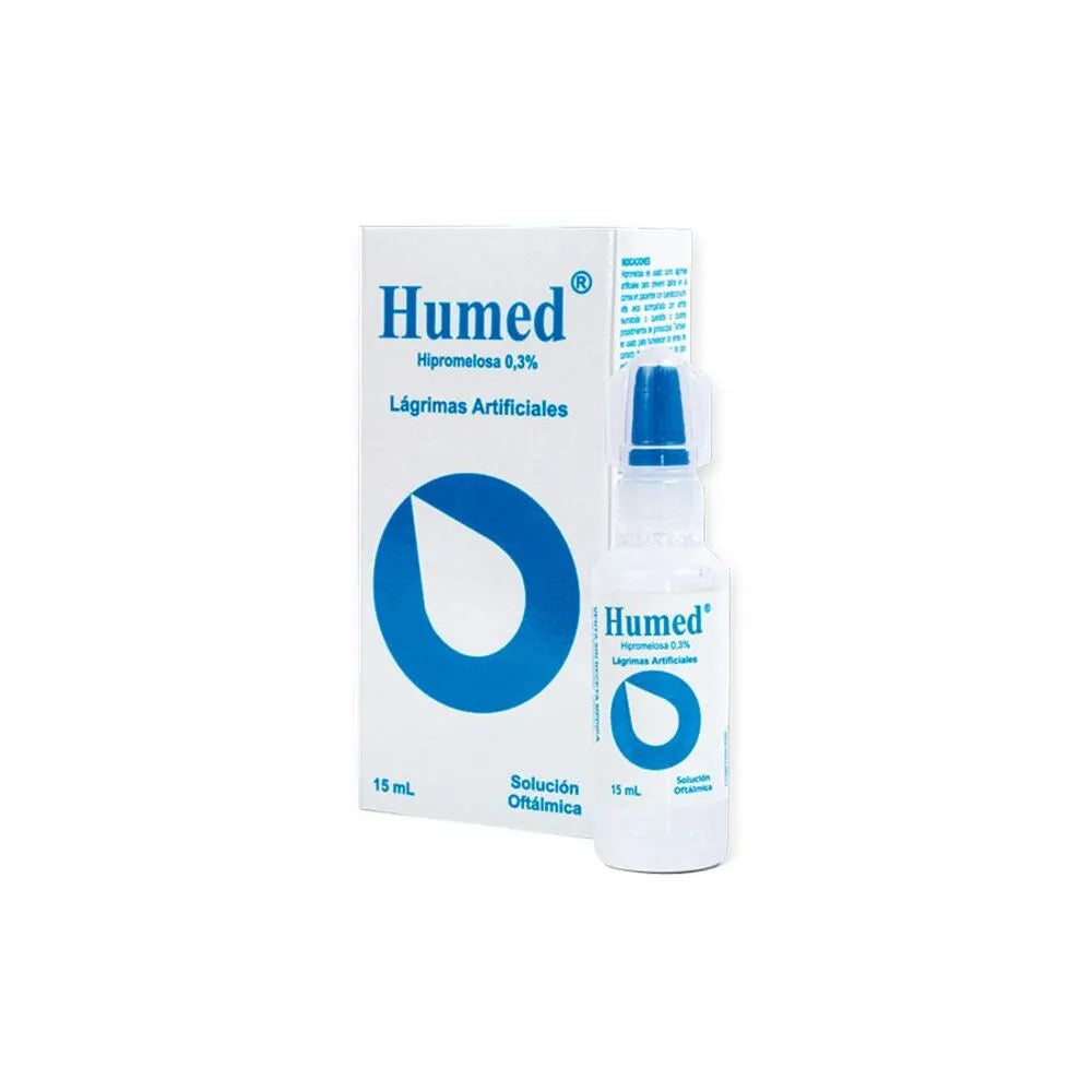 Humed 0.3% Lágrimas Artificiales Solución Oftálmica - Frasco 15 ml