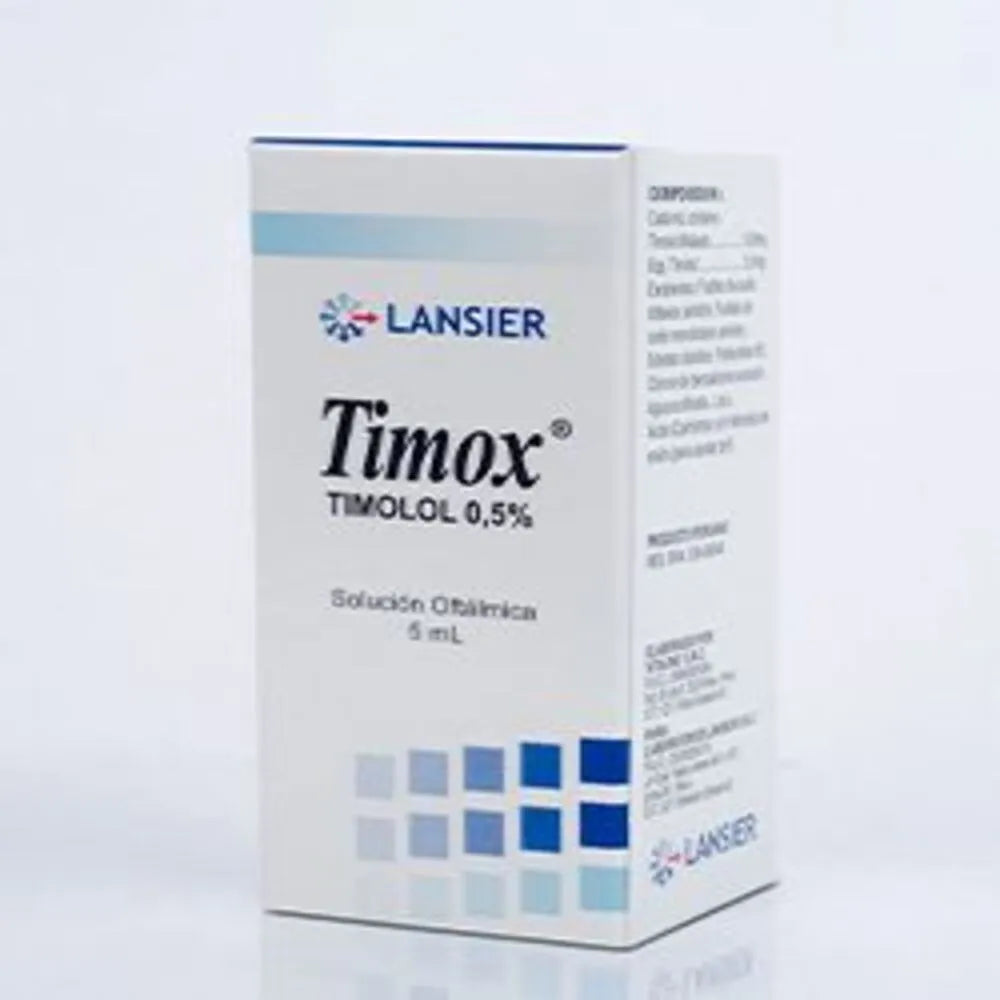 Timolol 0.5% Solución Oftálmica - Frasco 5 ml