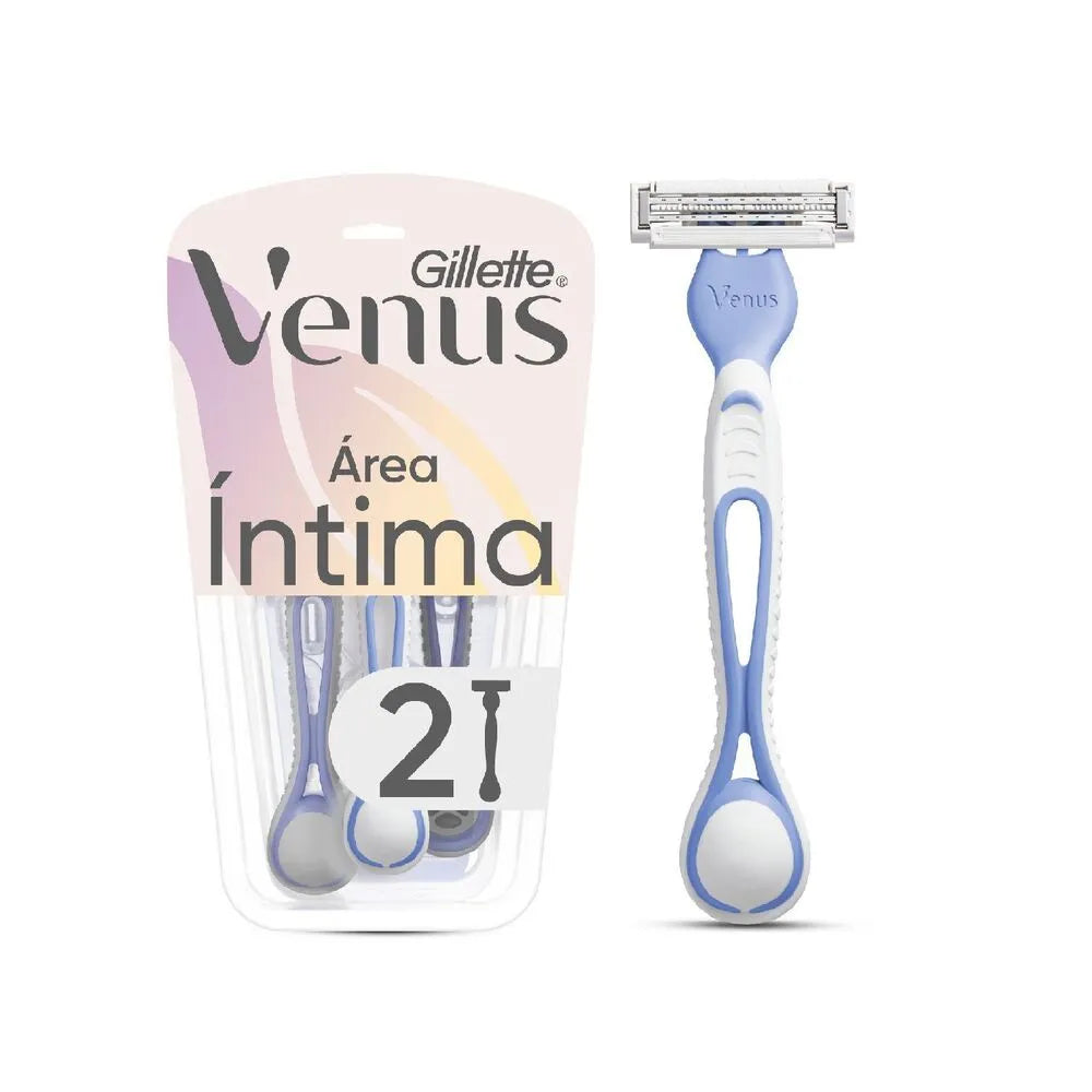 Máquina de Afeitar Venus Área Intima Empaque 2 Und
