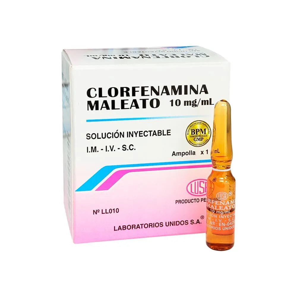 Clorfenamina Maleato 10 mg/ml LS Solución Inyectable