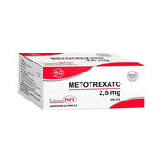 Metotrexato 2.5 mg AC Tabletas Caja 100 und
