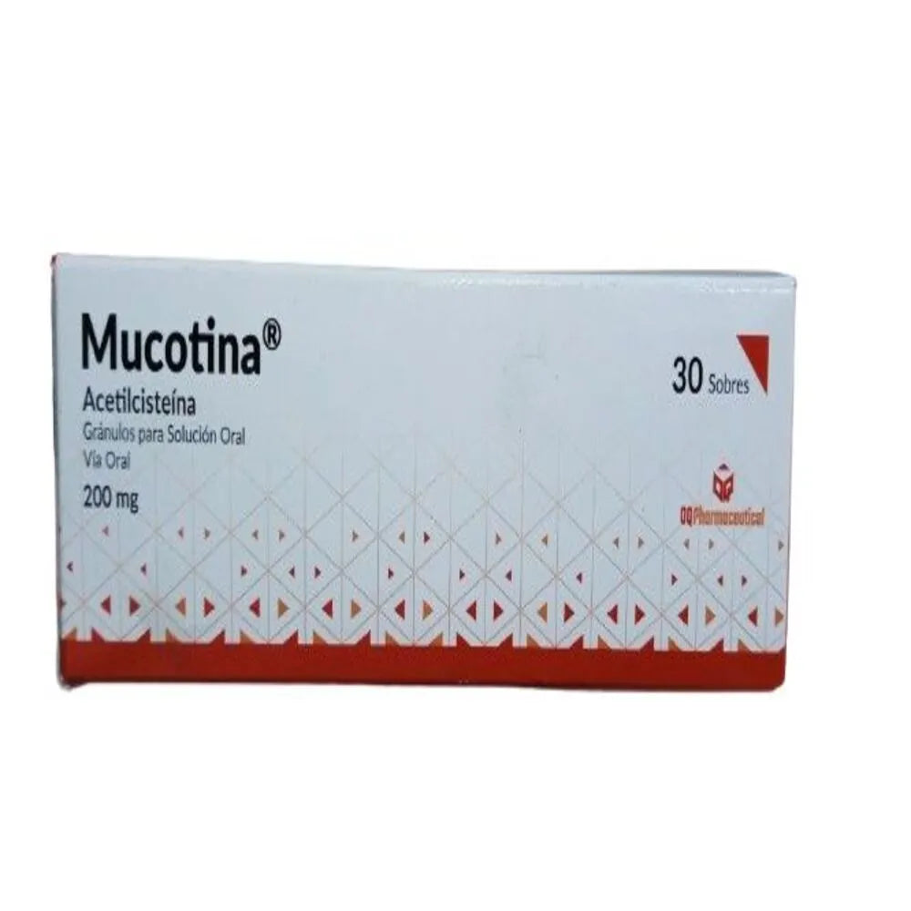 Mucotina 200 mg x 30 sobres