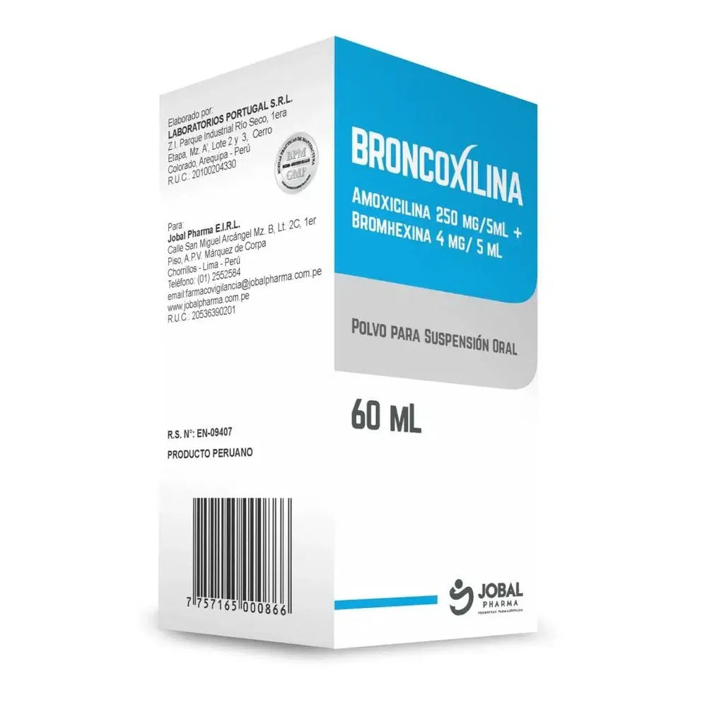 BRONCOXILINA 250/4MG X 60 ML