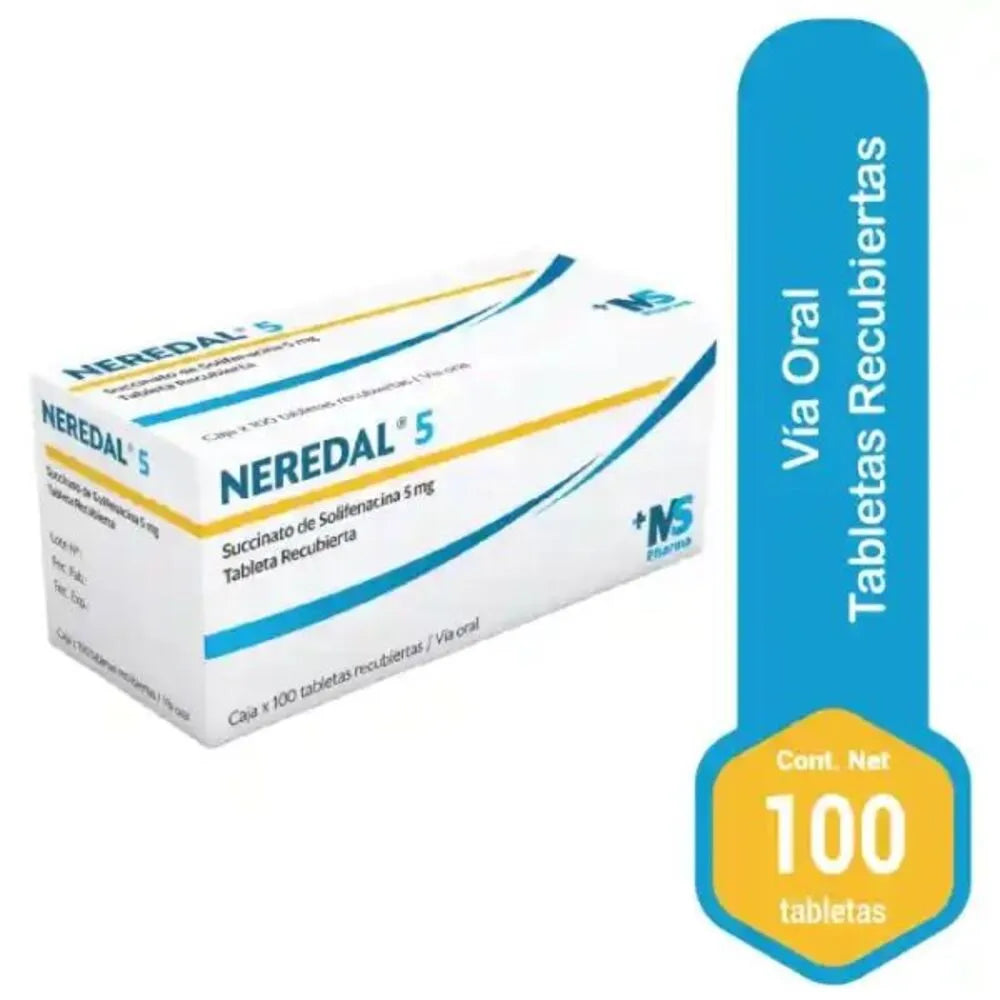 Solifenacina Neredal 5 mg x100 TAB