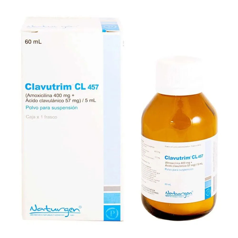 Clavutrim CL 457 polvo para suspensión oral x 60 ml