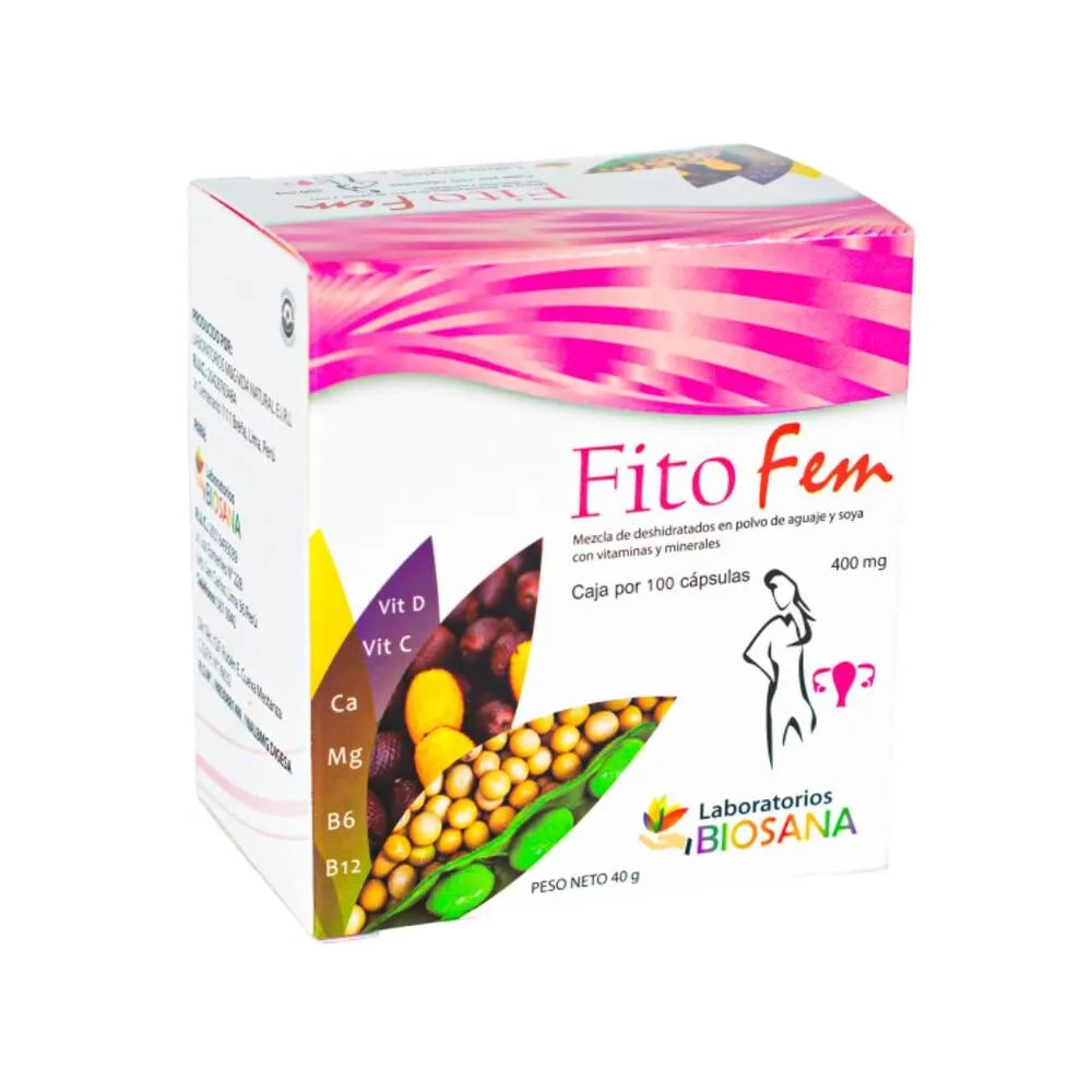 Fito Fem 400Mg X 100 Cap