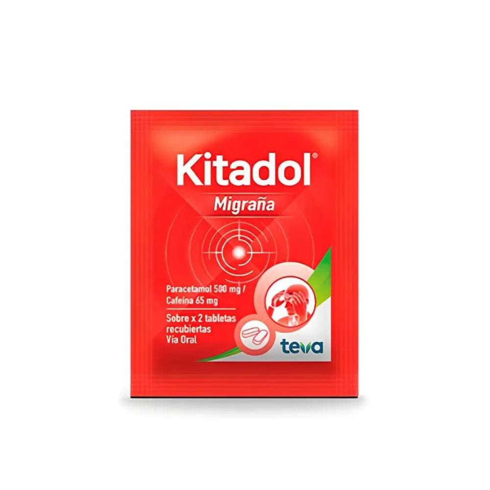Kitadol Migraña Tabletas