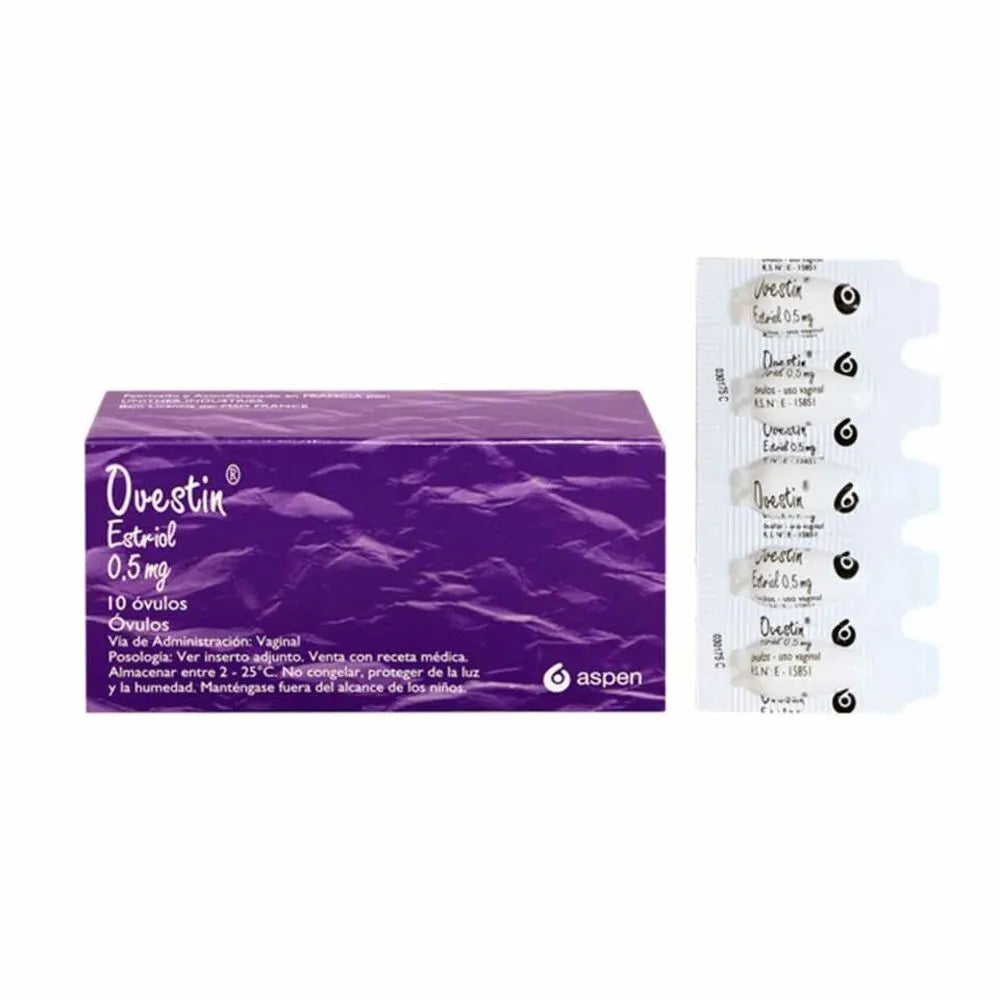 Ovestin 0.5 mg Óvulos Vaginales