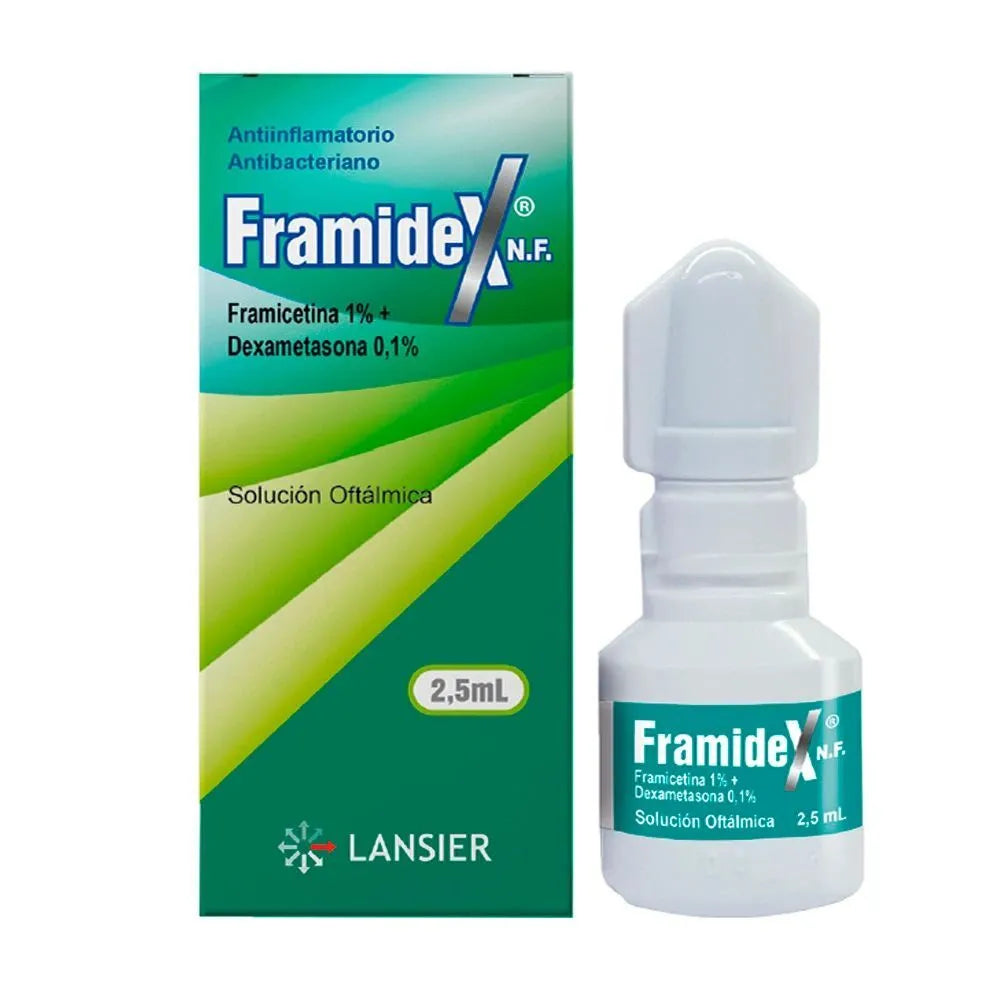 Framidex Gotas Oftálmicas - Frasco 2.5 ml
