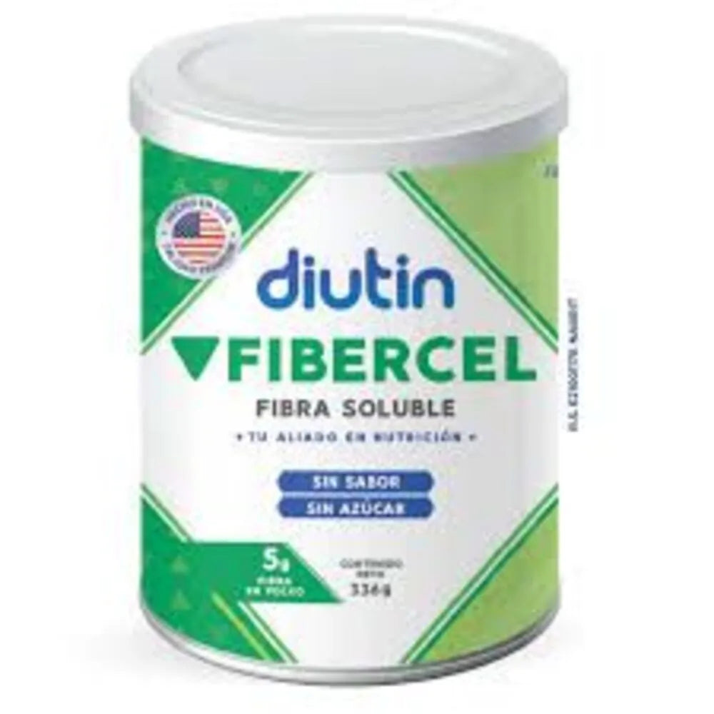 Diutin Fibercel Fibra Soluble - Lata 336 g