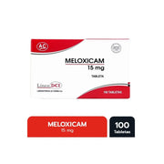 Meloxicam 15 mg FI Tabletas Caja 100 und