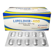 Lipclovir (Aciclovir 400 mg) Tab