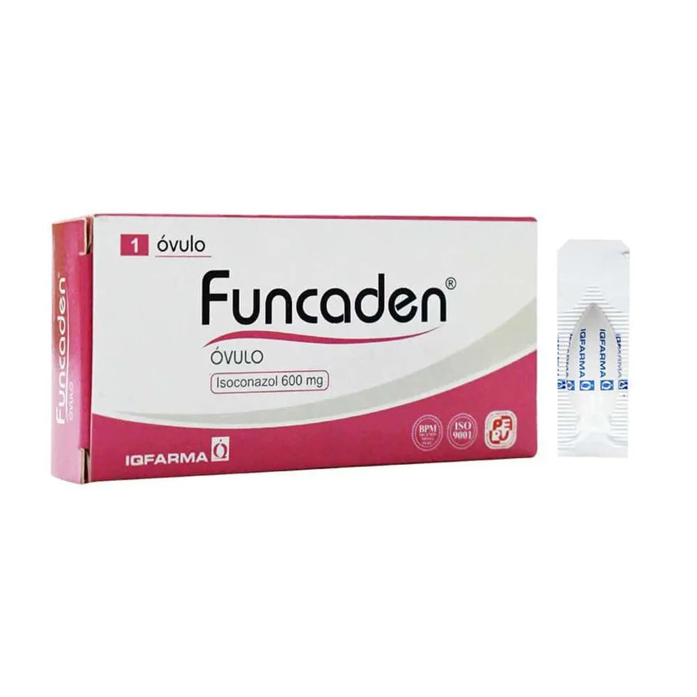 Funcaden 600mg Óvulo
