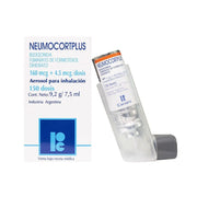 Neumocort plus 160 +4.5 mcg Aerosol para inhalacion 150 dss