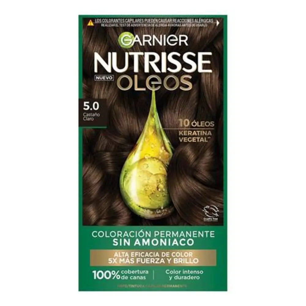 Garnier Nutrisse Óleos 5.0 Castaño Claro