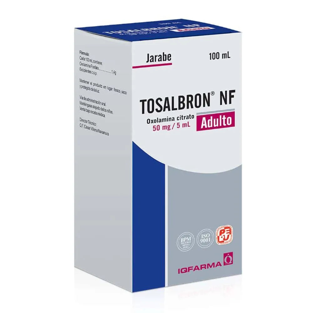 Tosalbron Adulto NF Jarabe
