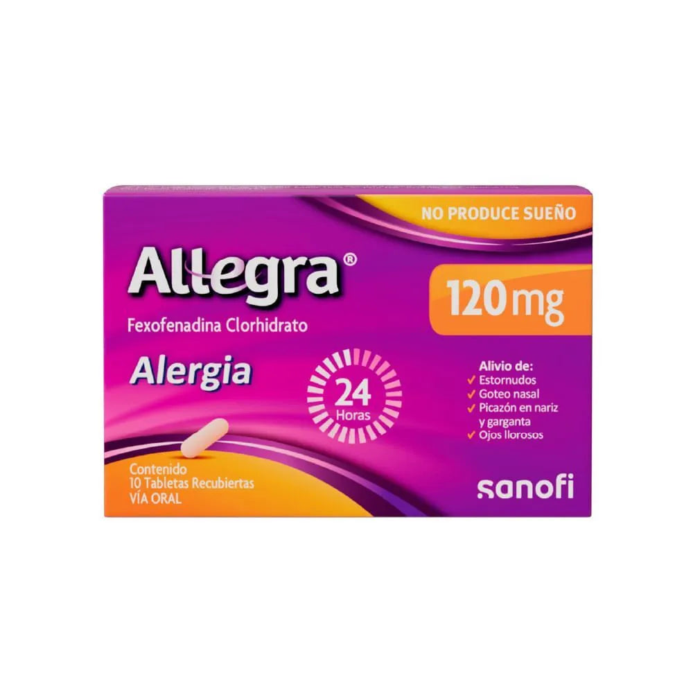 Allegra 120 mg Tabletas