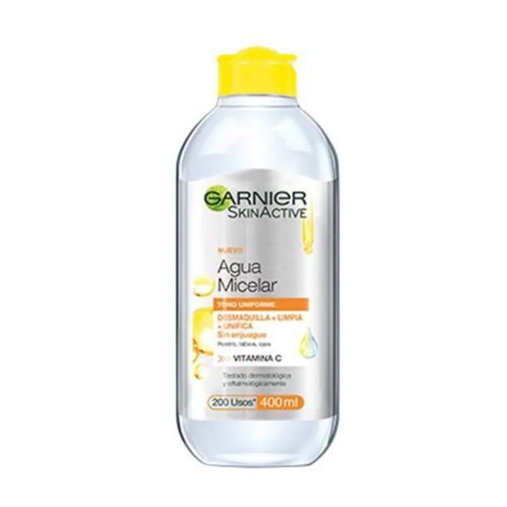 Garnier Express Aclara Agua Micelar Tono Uniforme 400 ml