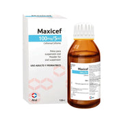 Maxicef 100 mg /5 ml Polvo para Suspención Oral