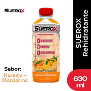 Suerox Bebida rehidratante Sabor naranja- mandarina
