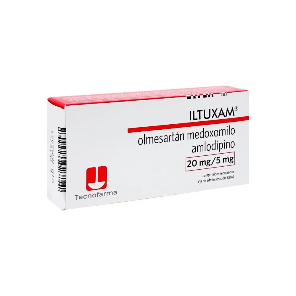 Iltuxam 20 mg + 5 mg Comprimidos Recubiertos
