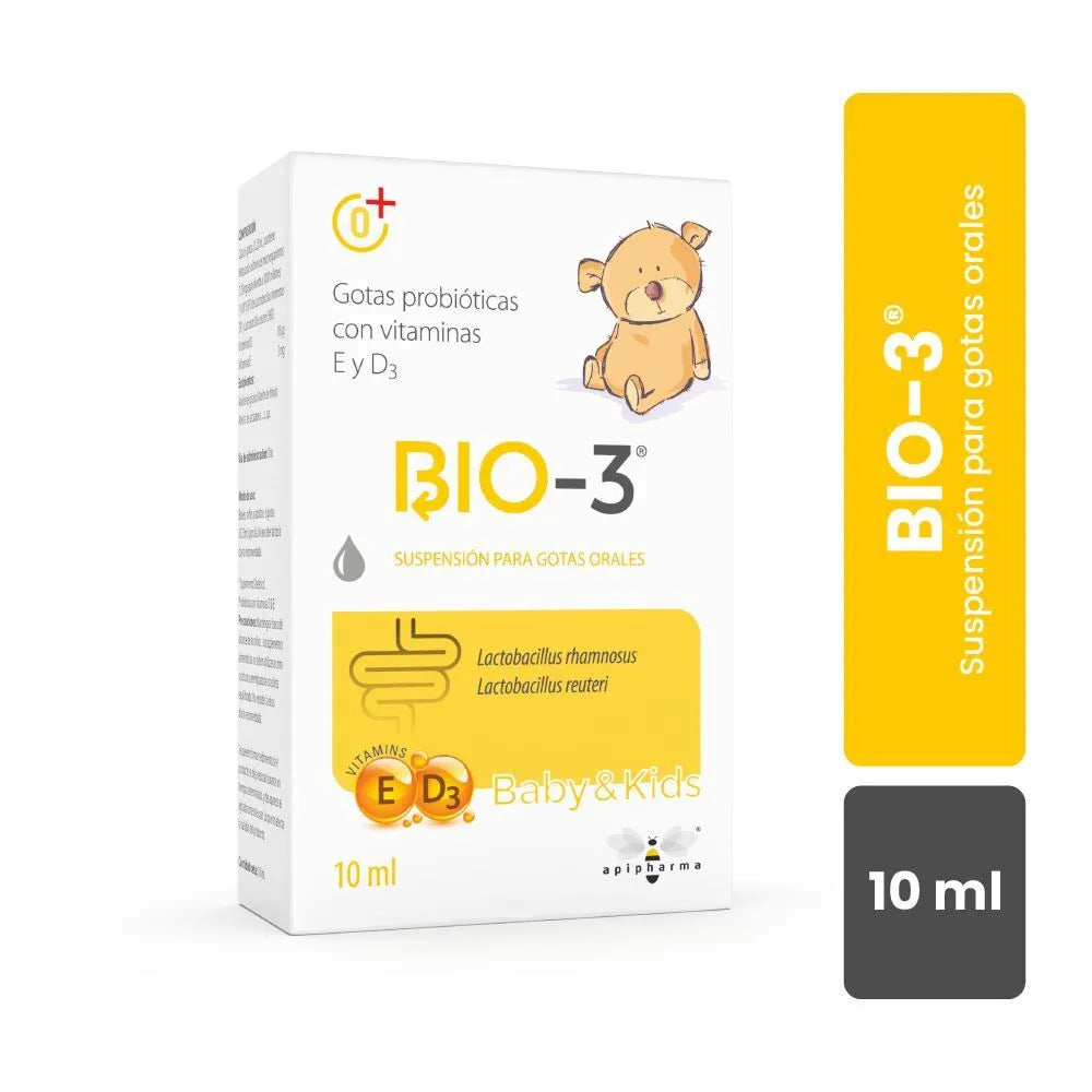 Bio-3 Suspensión para gotas orales - Frasco 10 ml