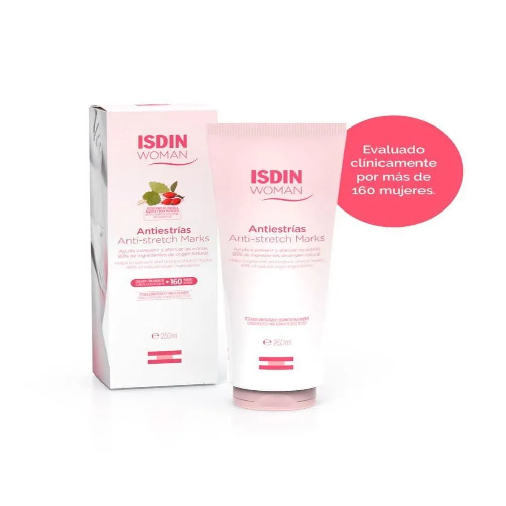Isdin Woman Crema Antiestrías Frasco 250 ML