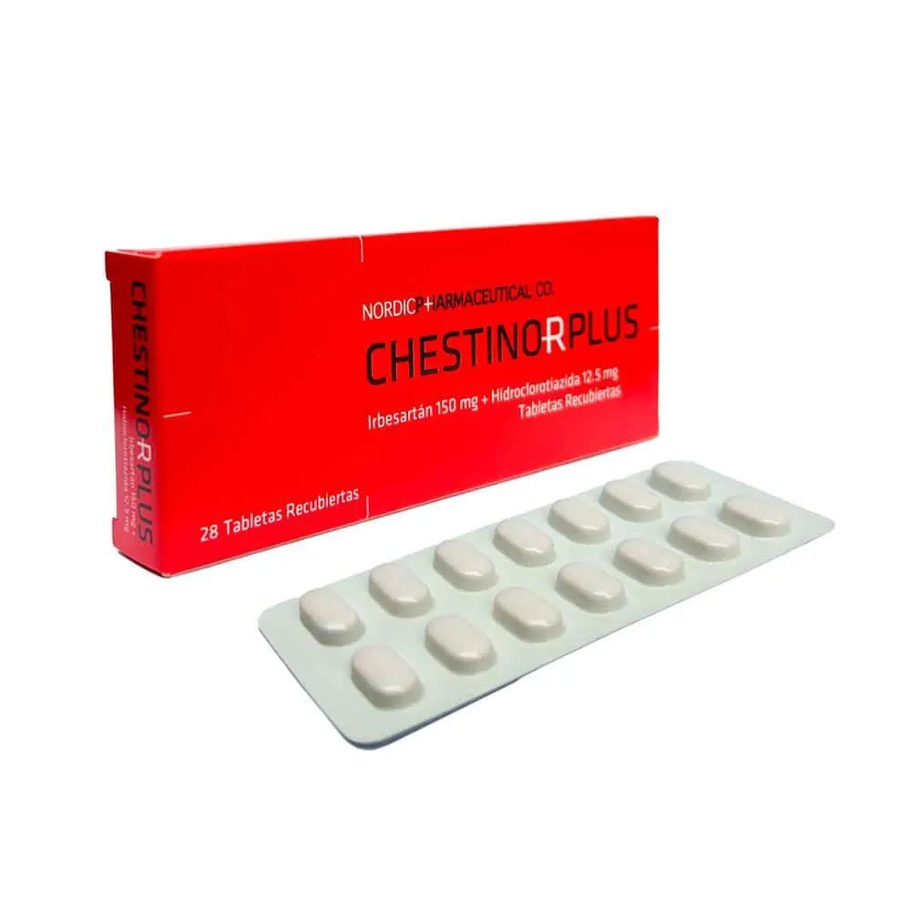 Chestinor Plus 150 mg/12.5 mg Tableta Recubierta x 28 unid