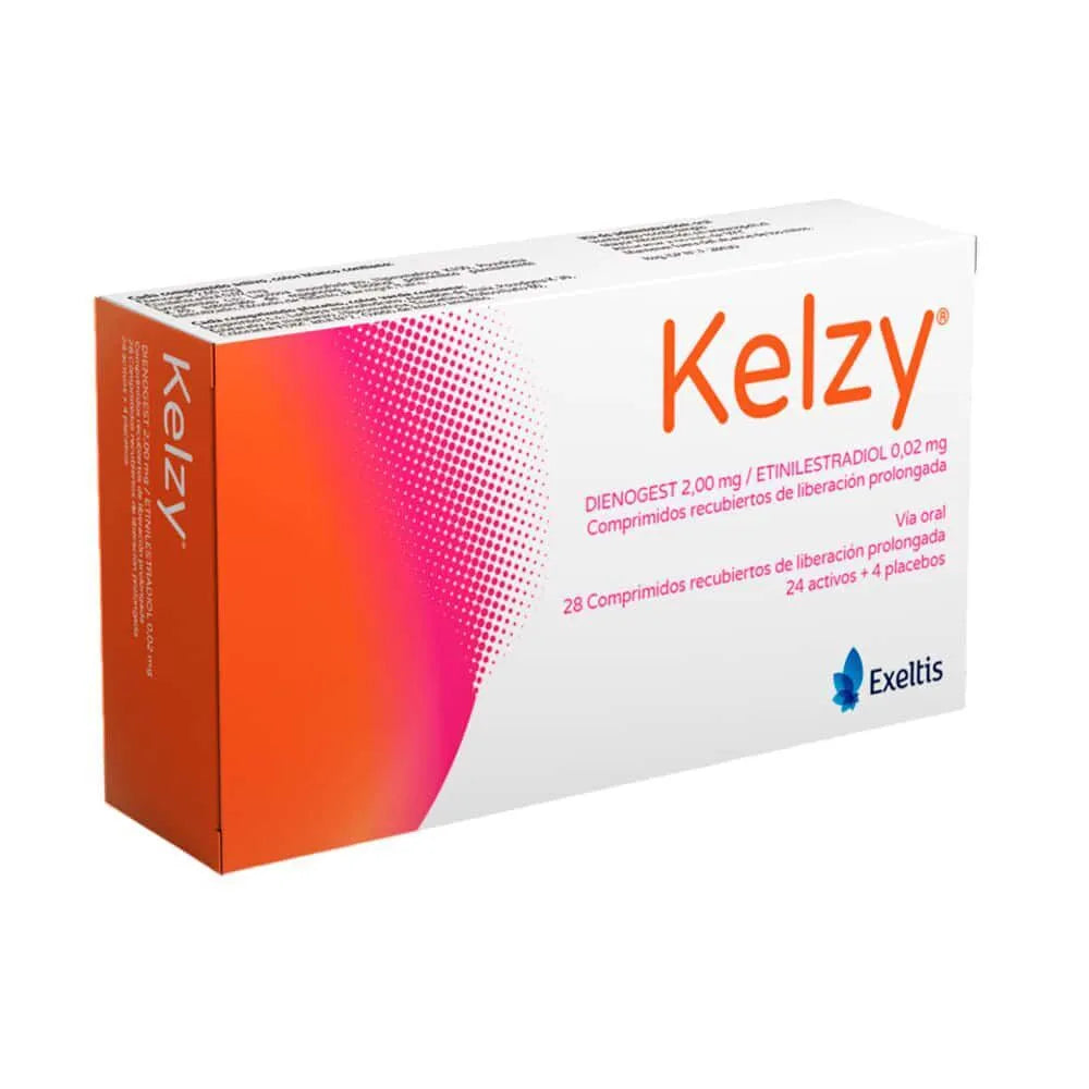 Kelzy 2 Mg + 0.02 Mg Comprimido - Caja 28 und