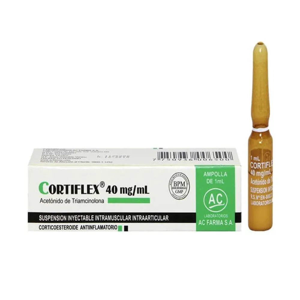 Cortiflex 40 mg/ml Suspensión Inyectable